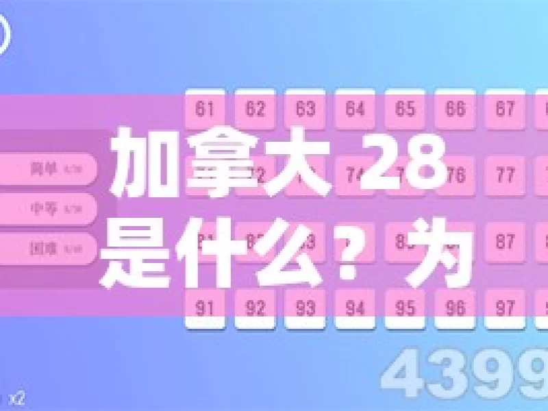 加拿大 28 是什么？为何引发关注？，探究加拿大 28 为何受关注