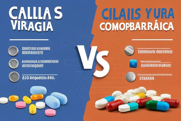 Cialis y Viagra: Una Comparativa,Comparacion