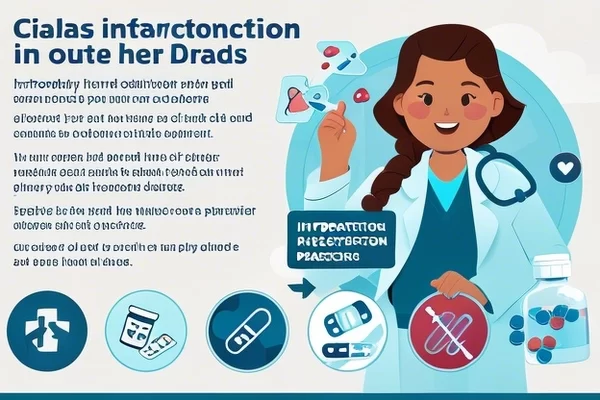 Interacciones de Cialis: Importancia y Precauciones,Interacciones de Cialis con otros medicamentos: lo que necesitas saber