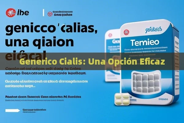 Generico Cialis: Una Opción Eficaz