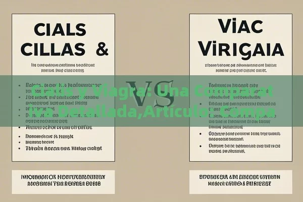 Cialis y Viagra: Una Comparativa Detallada,Artículo: Comparativa entre Cialis y Viagra - La Solución para la Eyaculación Precoz