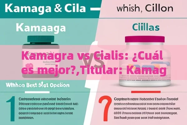 Kamagra vs Cialis: ¿Cuál es mejor?,Titular: Kamagra vs Cialis: ¿Cuál es la Mejor Opción?