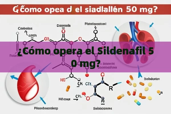 ¿Cómo opera el Sildenafil 50 mg?