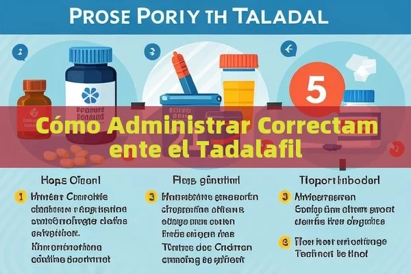 Cómo Administrar Correctamente el Tadalafil