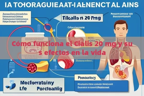 Cómo funciona el Cialis 20 mg y sus efectos en la vida