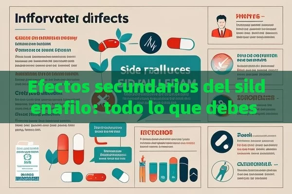 Efectos secundarios del sildenafilo: todo lo que debes saber - La Solución para la Eyaculación Precoz