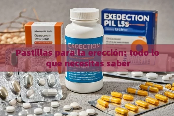 Pastillas para la erección: todo lo que necesitas saber - La Solución para la Eyaculación Precoz