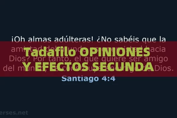 Tadafilo OPINIONES Y EFECTOS SECUNDARIOS: ¿Qu é Debos Saber? - La Solución para la Eyaculación Precoz