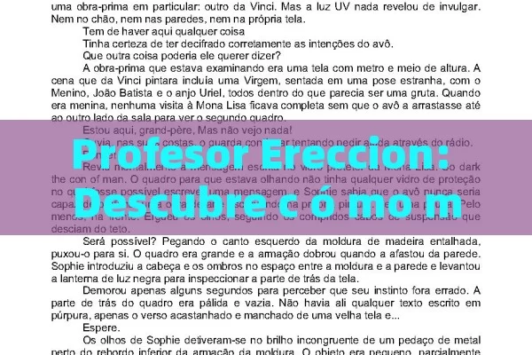 Profesor Ereccion: Descubre c ó mo mejor tu experiencia en el Gimnasio - La Solución para la Eyaculación Precoz